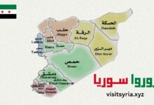 موقع زوروا سوريا - Visit Syria - التقسيم الإداري في سوريا - خريطة محافظات سوريا - خريطة مدن سوريا